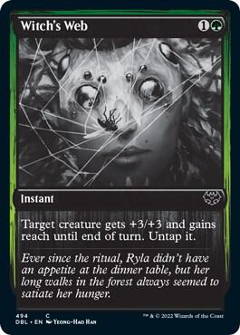 Witchs Web 494 (Innistrad: Double Feature)  - Foil | Good Games Adelaide SA