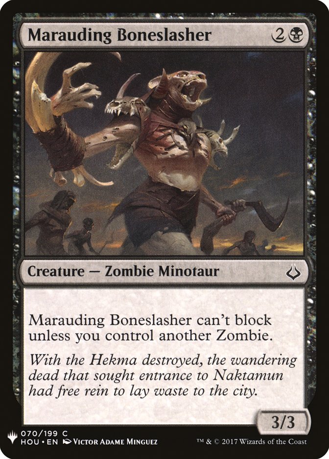Marauding Boneslasher [Mystery Booster] | Good Games Adelaide SA