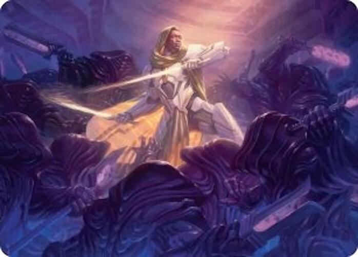 Syr Vondam Sunstar Exemplar Art Card 25 (Art Series: Edge of Eternities)  | Good Games Adelaide SA