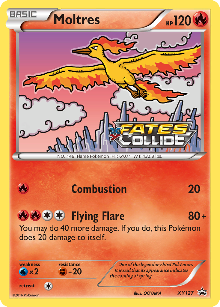 Moltres (XY127) [XY: Black Star Promos] | Good Games Adelaide SA