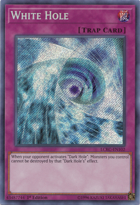 White Hole [LCKC-EN102] Secret Rare | Good Games Adelaide SA