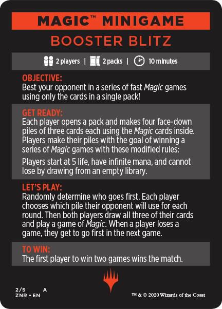 Magic Minigame Booster Blitz 2 (Zendikar Rising)  | Good Games Adelaide SA