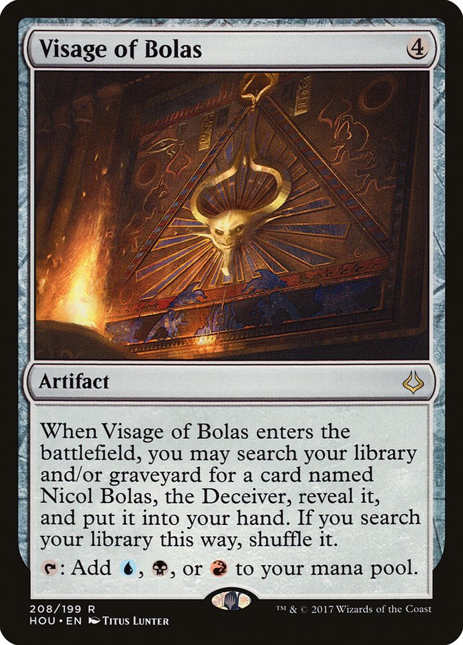 Visage of Bolas 208 (Hour of Devastation)  | Good Games Adelaide SA
