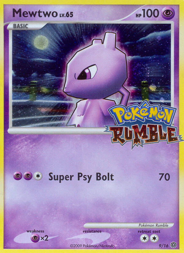 Mewtwo (9/16) [Pokémon Rumble] | Good Games Adelaide SA