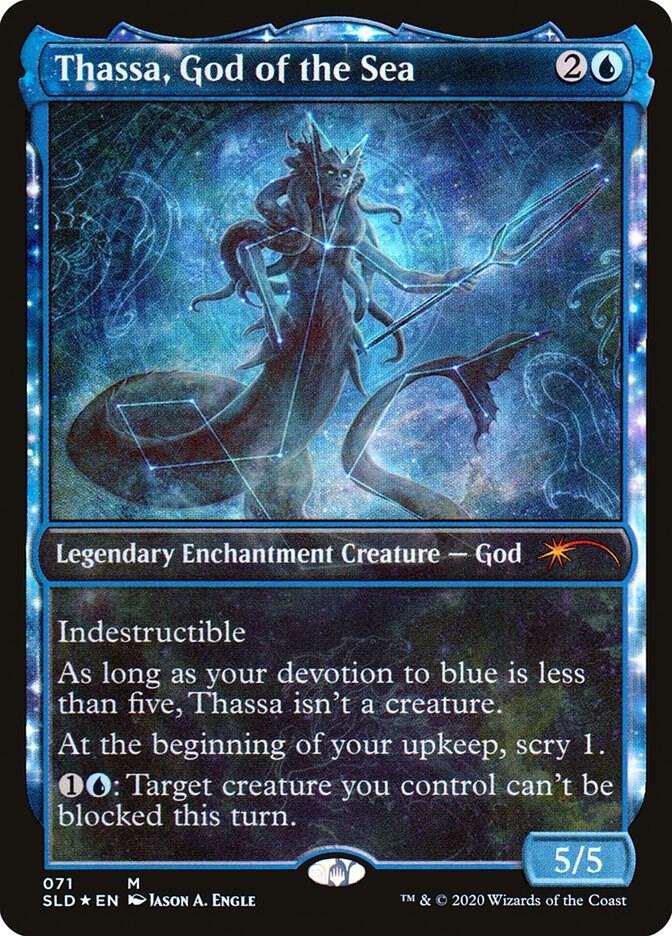 Thassa, God of the Sea 71 (Secret Lair Drop Series)  - Showcase Foil | Good Games Adelaide SA