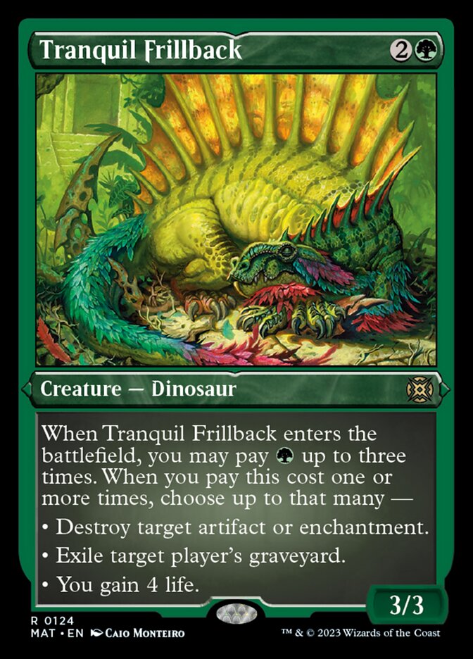 Tranquil Frillback (Foil Etched) [March of the Machine: The Aftermath] | Good Games Adelaide SA