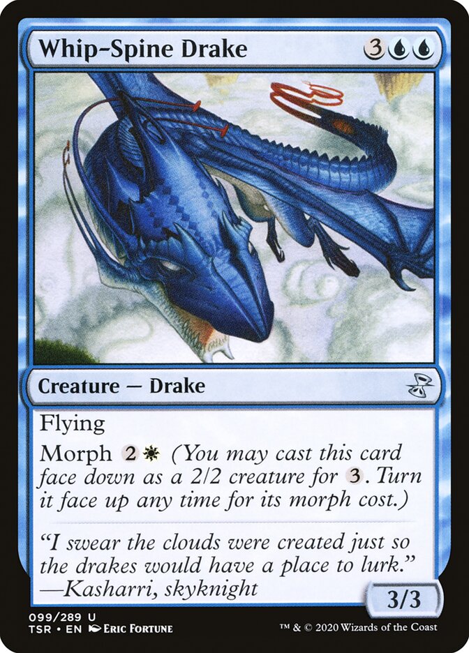 Whip-Spine Drake 99 (Time Spiral: Remastered)  - Foil | Good Games Adelaide SA