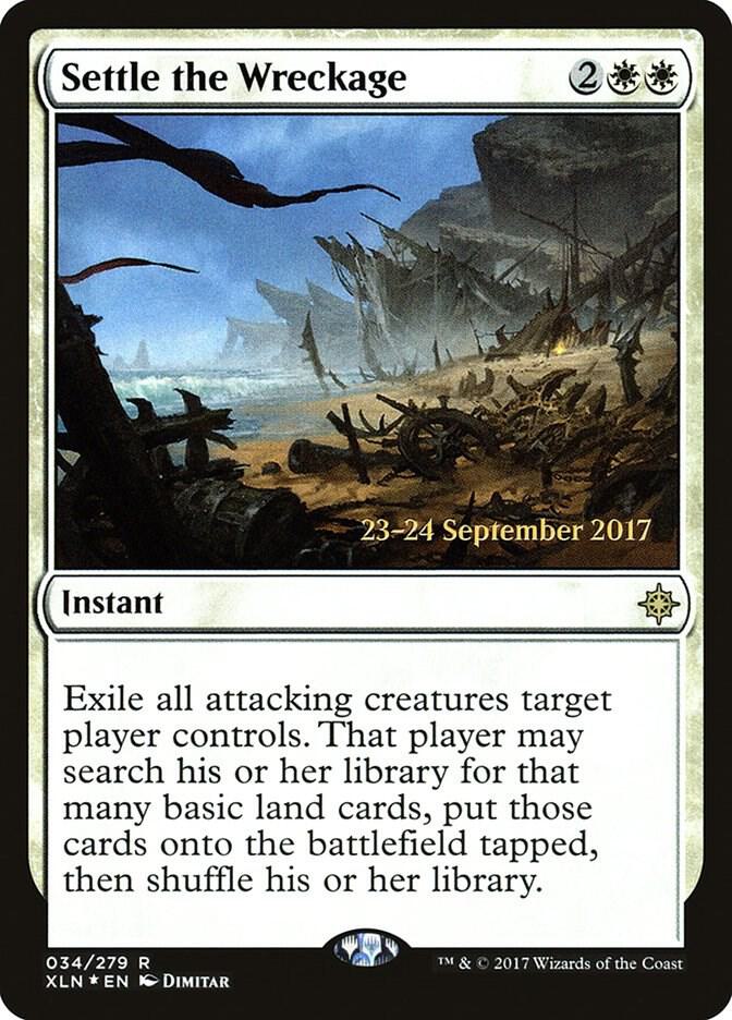 Settle the Wreckage 34 (Prerelease Cards)  - Foil | Good Games Adelaide SA