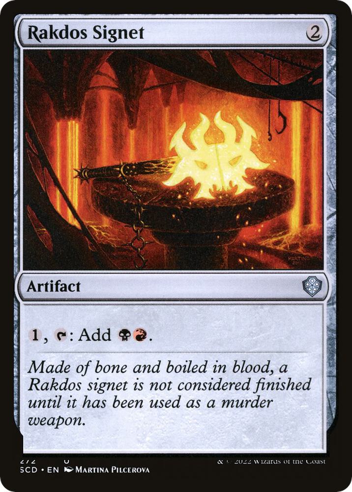 Rakdos Signet 272 (Starter Commander Decks)  | Good Games Adelaide SA