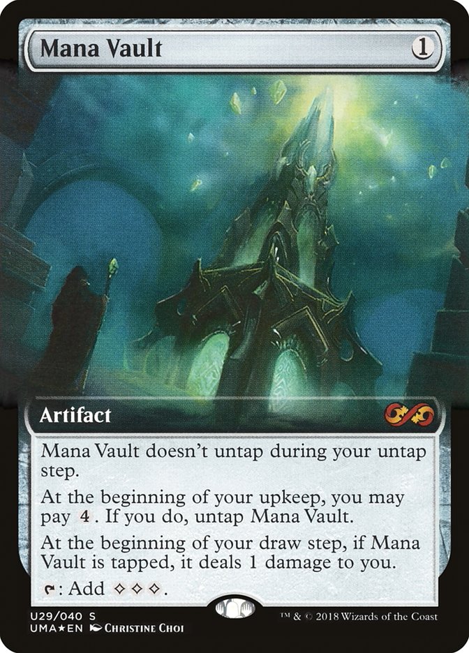 Mana Vault [Ultimate Box Topper] | Good Games Adelaide SA