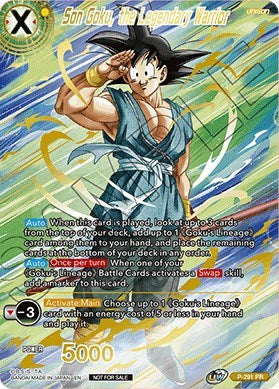 Son Goku, the Legendary Warrior (Gold Stamped) (P-291) [Promotion Cards] | Good Games Adelaide SA