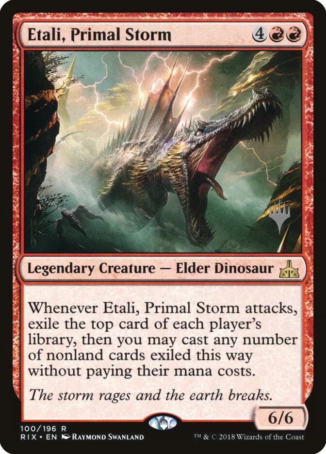 Etali Primal Storm 100 (Promo Pack: Core Set 2020)  - Foil | Good Games Adelaide SA