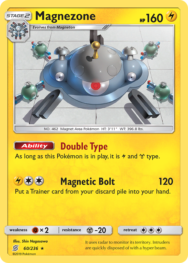 Magnezone (60/236) [Sun & Moon: Unified Minds] | Good Games Adelaide SA
