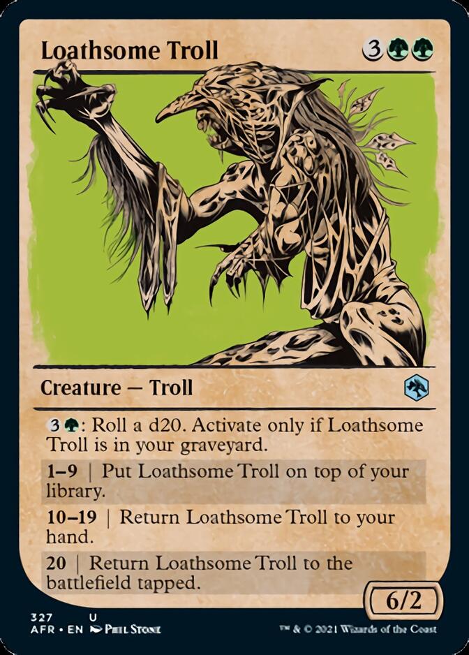 Loathsome Troll (Showcase) [Dungeons & Dragons: Adventures in the Forgotten Realms] | Good Games Adelaide SA
