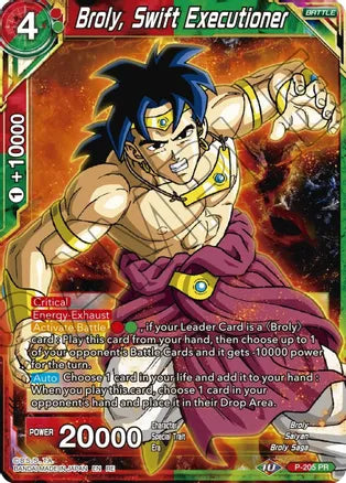 Broly, Swift Executioner [P-205] | Good Games Adelaide SA
