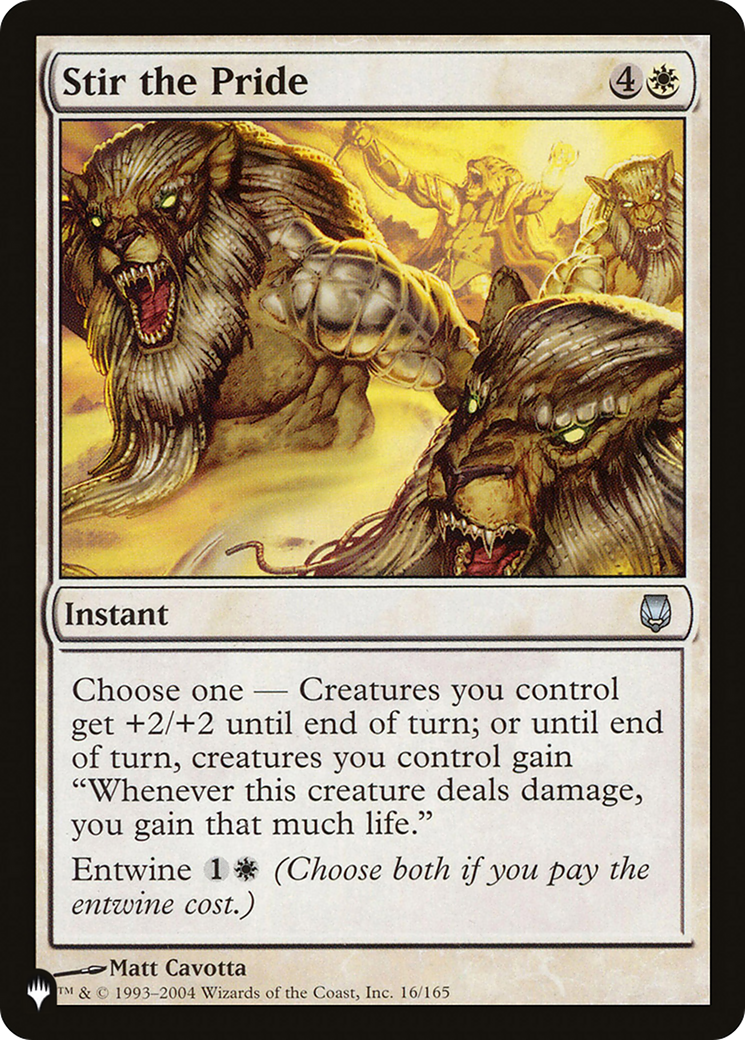 Stir the Pride [The List Reprints] | Good Games Adelaide SA