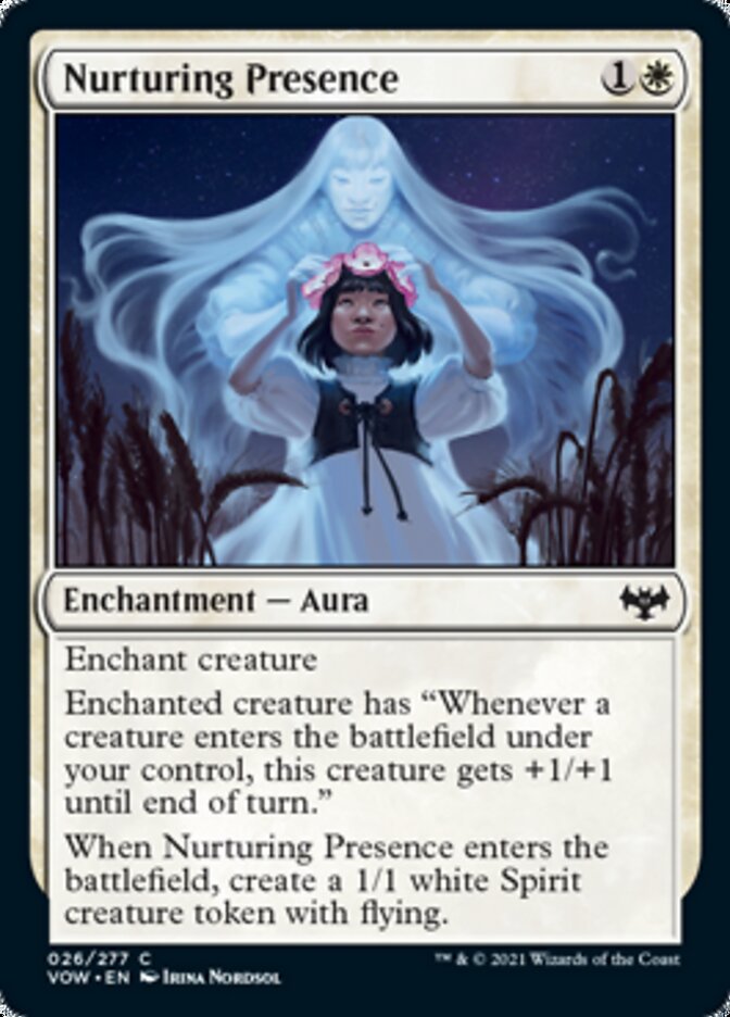 Nurturing Presence [Innistrad: Crimson Vow] | Good Games Adelaide SA