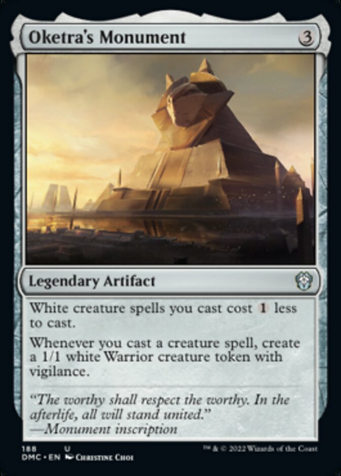Oketra's Monument [Dominaria United Commander] | Good Games Adelaide SA