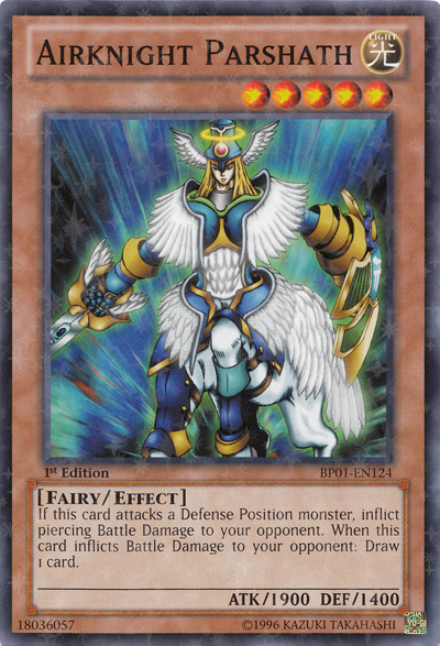 Airknight Parshath [BP01-EN124] Starfoil Rare | Good Games Adelaide SA