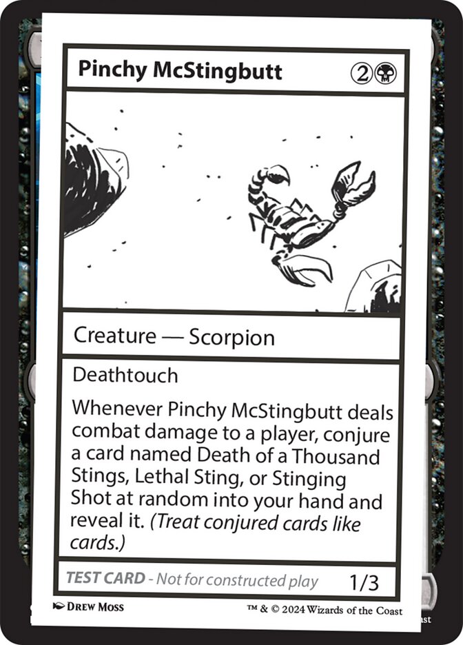 Pinchy McStingbutt  (Mystery Booster 2 Playtest Cards)  | Good Games Adelaide SA