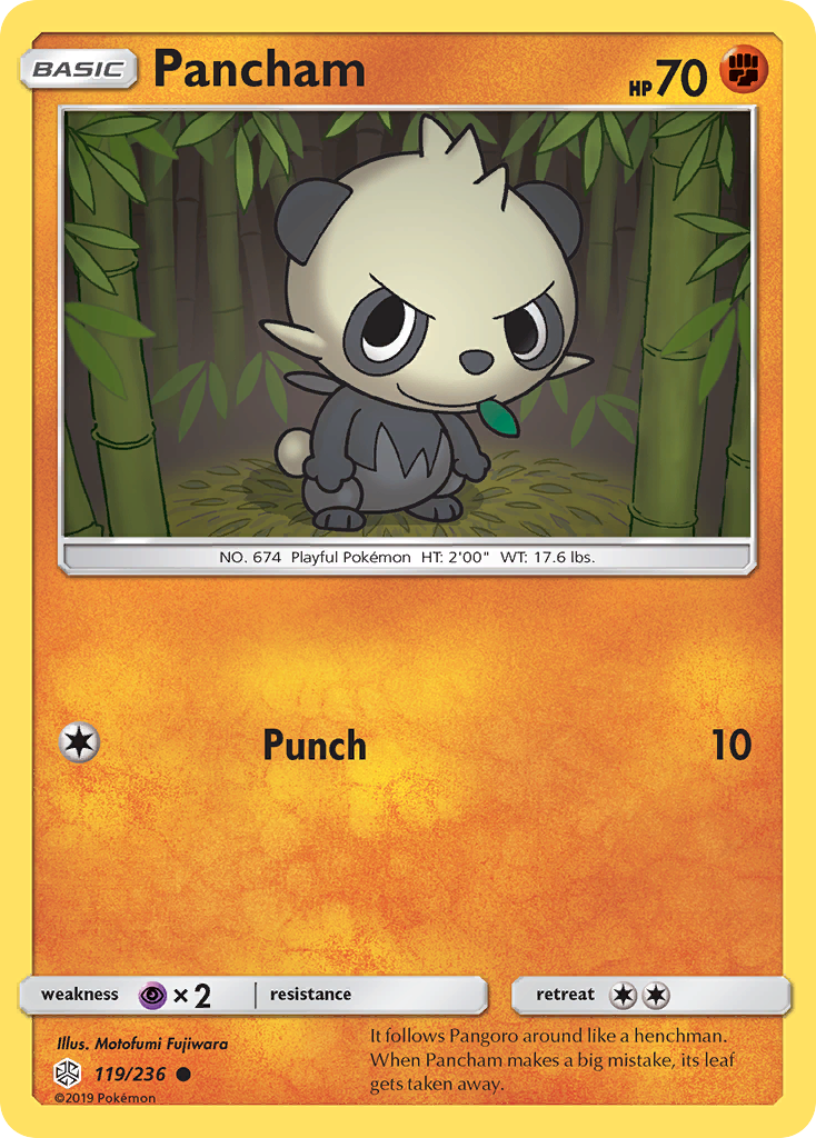 Pancham (119/236) [Sun & Moon: Cosmic Eclipse] | Good Games Adelaide SA
