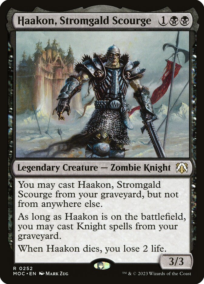 Haakon, Stromgald Scourge 252 (Commander: March of the Machine)  | Good Games Adelaide SA
