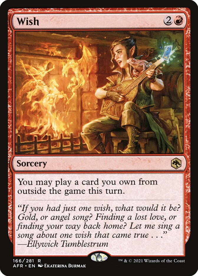 Wish 166 (Adventures in the Forgotten Realms)  - Foil | Good Games Adelaide SA