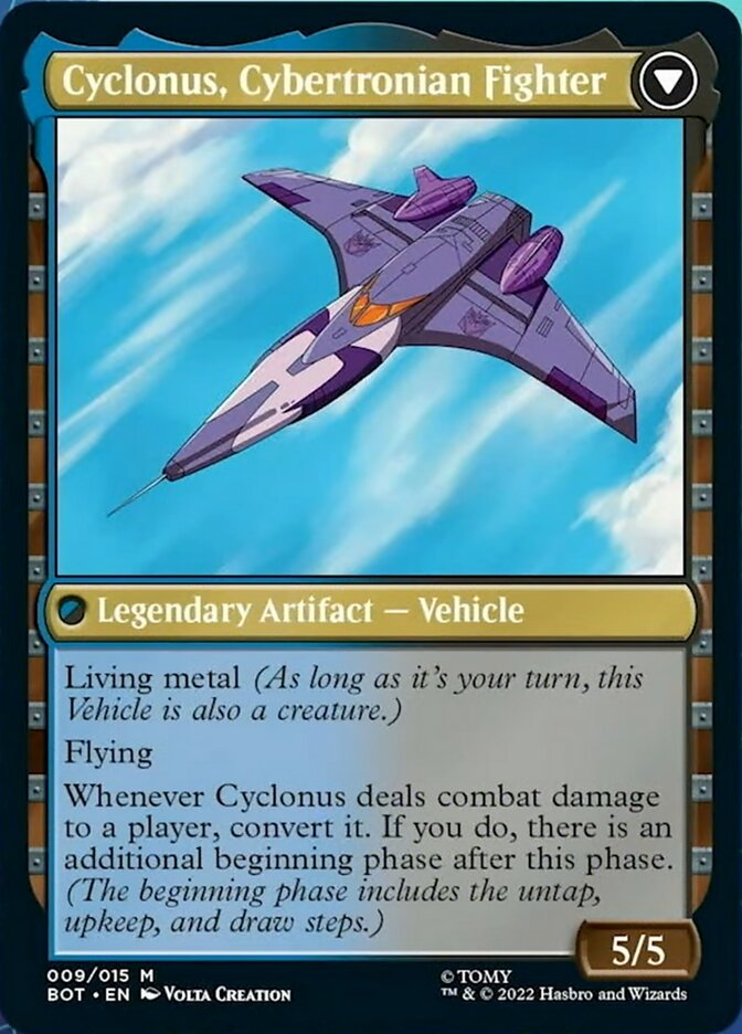 Cyclonus, the Saboteur // Cyclonus, Cybertronian Fighter [Universes Beyond: Transformers] | Good Games Adelaide SA