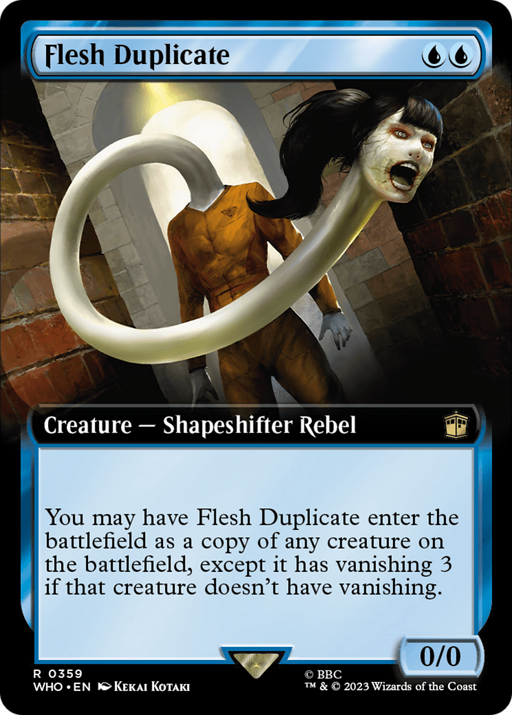 Flesh Duplicate (Extended Art) [Doctor Who] | Good Games Adelaide SA