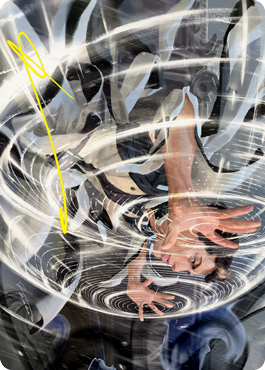 Selfless Glyphweaver Art Card (Gold-Stamped Signature) [Strixhaven: School of Mages Art Series] | Good Games Adelaide SA