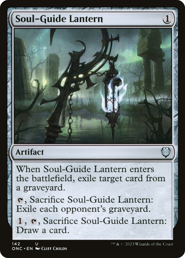 Soul-Guide Lantern [Phyrexia: All Will Be One Commander] | Good Games Adelaide SA