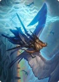 Righteous Valkyrie Art Card [Kaldheim: Art Series] | Good Games Adelaide SA