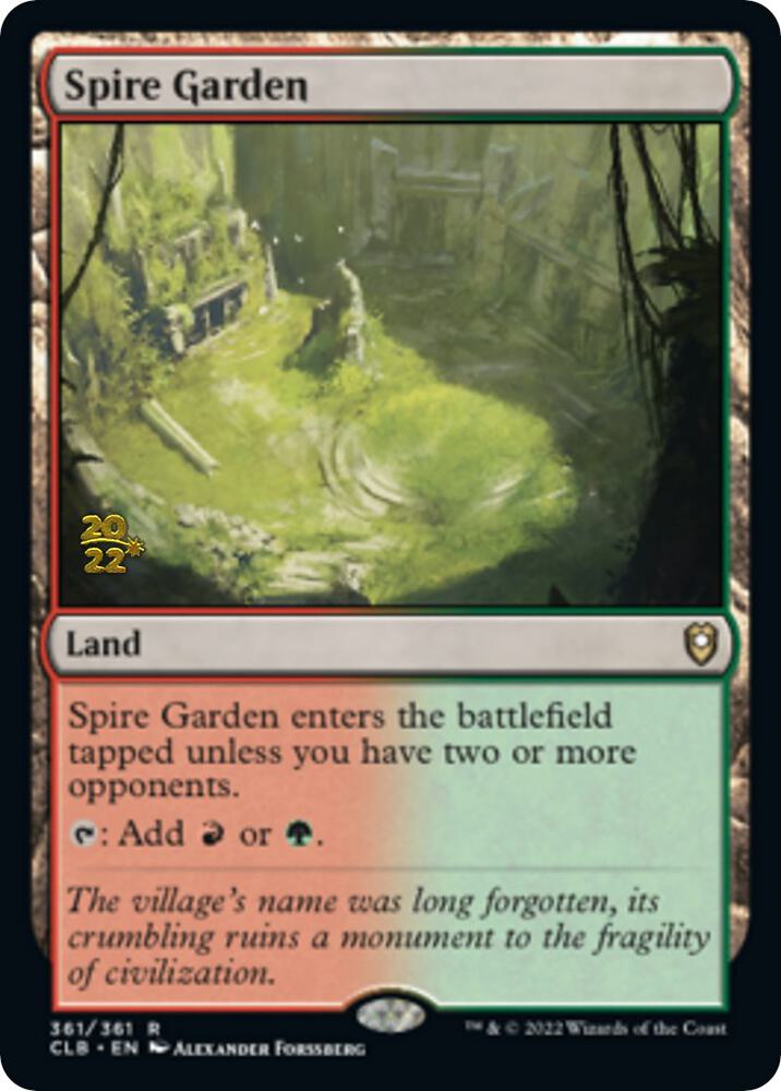 Spire Garden 361 (Prerelease Cards)  - Foil | Good Games Adelaide SA