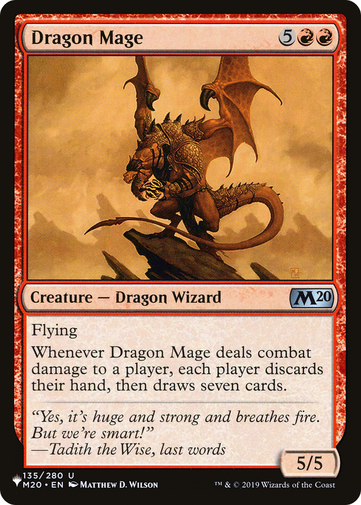 Dragon Mage [The List Reprints] | Good Games Adelaide SA