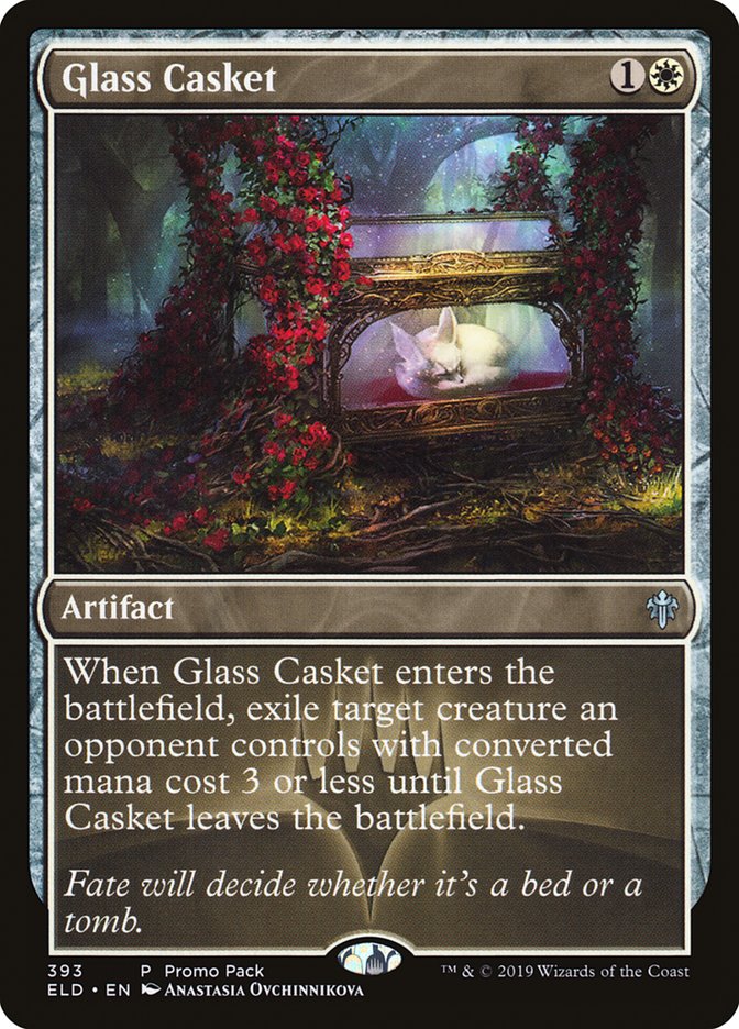 Glass Casket (Promo Pack) [Throne of Eldraine Promos] | Good Games Adelaide SA