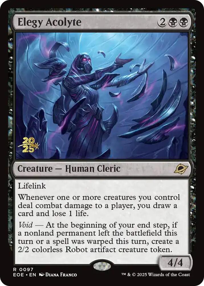 Elegy Acolyte 97 (Prerelease Cards)  - Foil | Good Games Adelaide SA