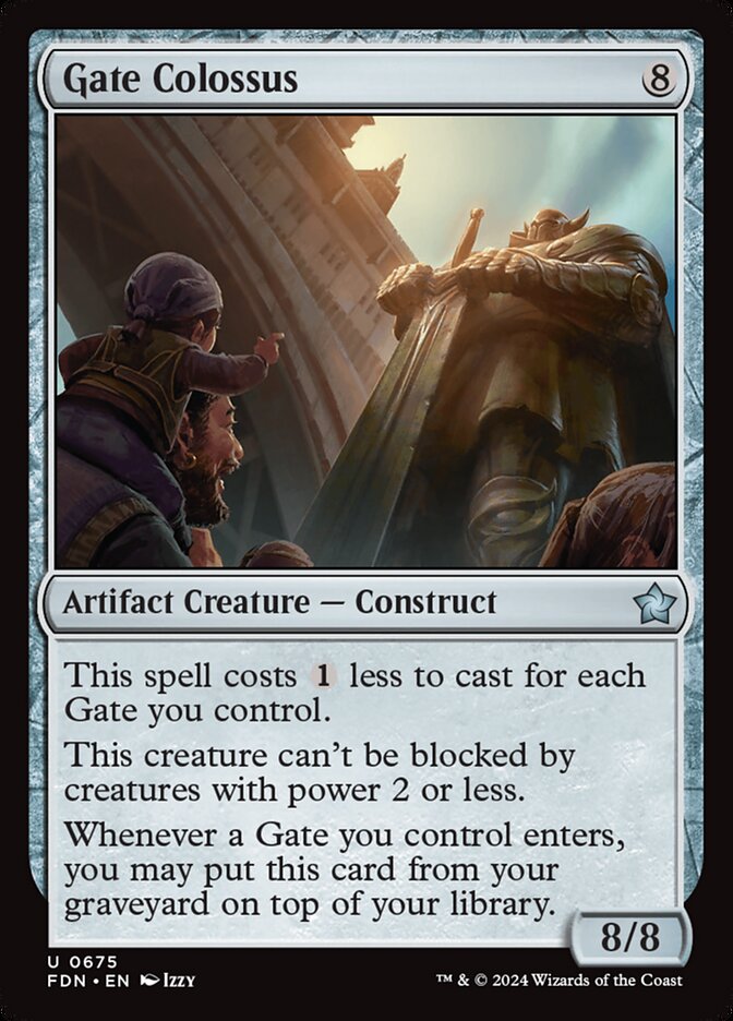 Gate Colossus 675 (Foundations)  | Good Games Adelaide SA