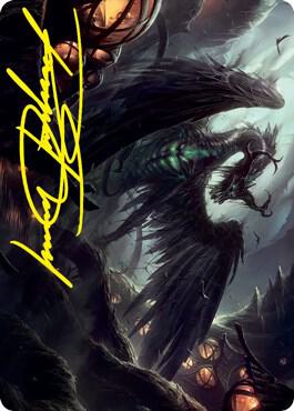 Beledros Witherbloom Art Card Gold Stamped Signature 57 (Art Series: Strixhaven)  | Good Games Adelaide SA