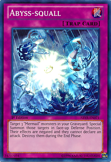 Abyss-squall [ABYR-EN071] Super Rare | Good Games Adelaide SA
