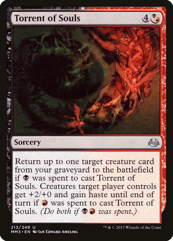 Torrent of Souls 213 (Modern Masters 2017)  - Foil | Good Games Adelaide SA