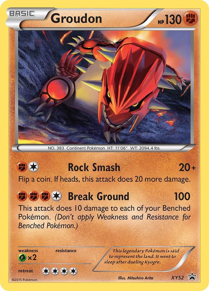 Groudon XY52 (XY Promos)  - Holofoil | Good Games Adelaide SA