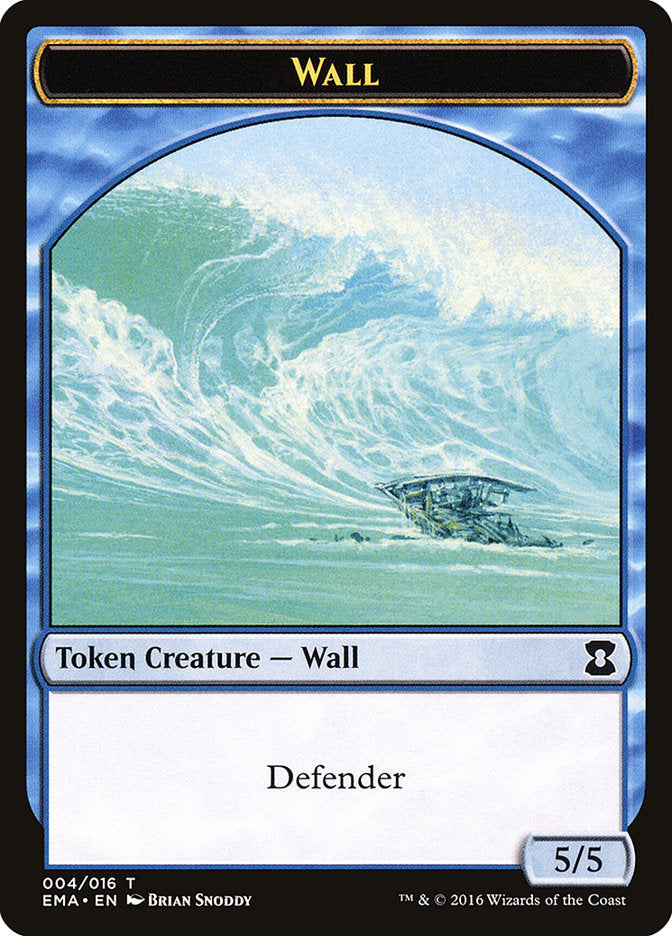 Wall Token [Eternal Masters Tokens] | Good Games Adelaide SA