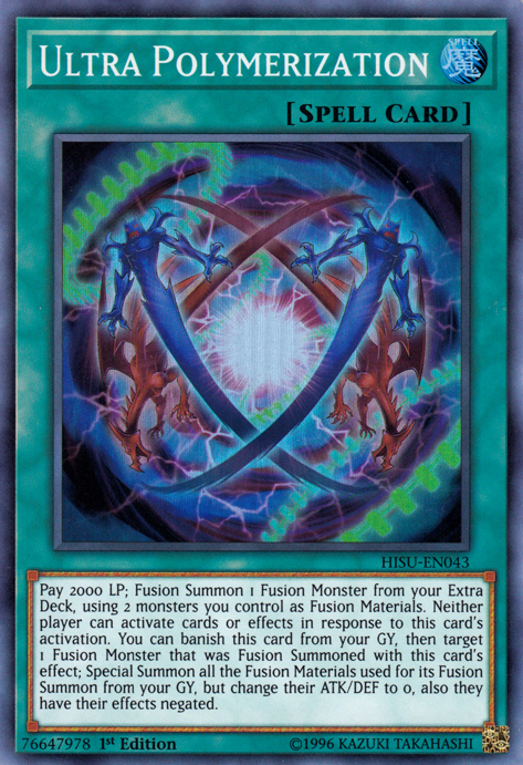 Ultra Polymerization [HISU-EN043] Super Rare | Good Games Adelaide SA