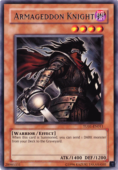 Armageddon Knight [TU01-EN011] Rare | Good Games Adelaide SA