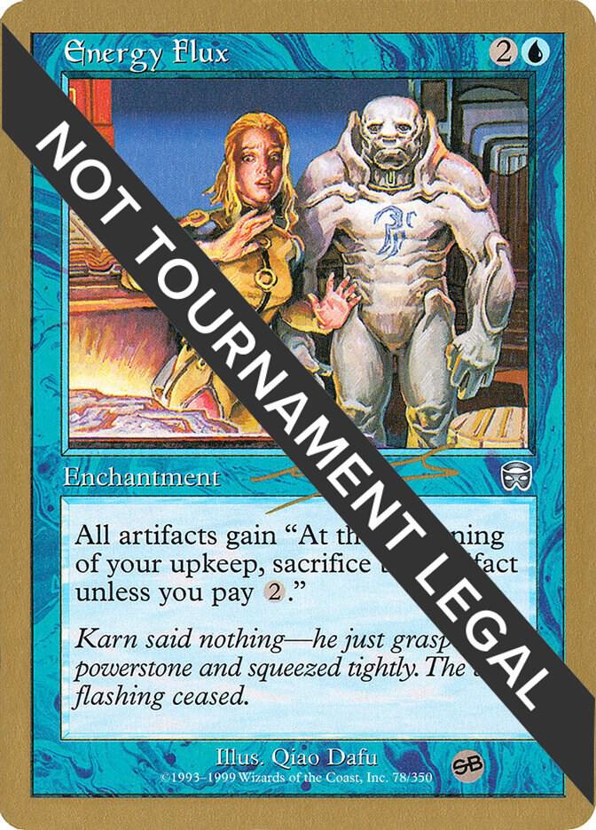 Energy Flux 2000 Nicolas Labarre MMQ SB  (World Championship Decks)  | Good Games Adelaide SA