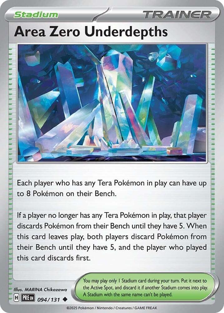 Area Zero Underdepths 094/131 (SV: Prismatic Evolutions)  | Good Games Adelaide SA
