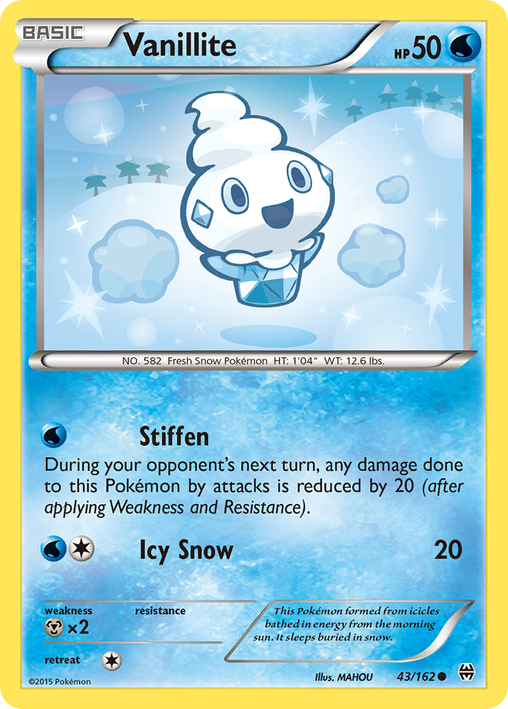 Vanillite (43/162) [XY: BREAKthrough] | Good Games Adelaide SA