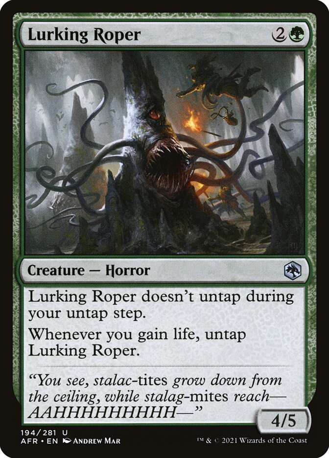 Lurking Roper 194 (Adventures in the Forgotten Realms)  - Foil | Good Games Adelaide SA