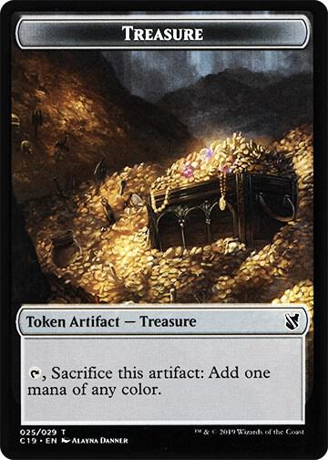 Treasure // Human 25 // 3 (Commander 2019)  | Good Games Adelaide SA