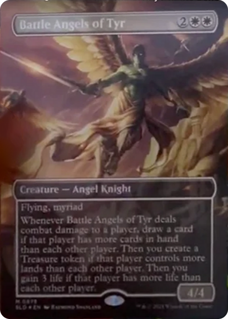 Battle Angels of Tyr (Rainbow Foil) [Secret Lair Drop Series] | Good Games Adelaide SA